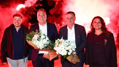 Manisa Büyükşehir Belediye Başkanı Besim Dutlulu, Yuntdağı bölgesinde mahalle muhtarları
