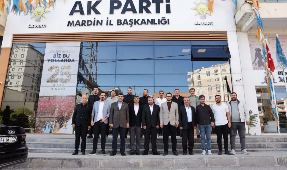 AK Parti Mardin İl Başkanlığı, düzenlediği katılım töreniyle Süs, Örnek
