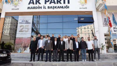 AK Parti Mardin İl Başkanlığı, düzenlediği katılım töreniyle Süs, Örnek