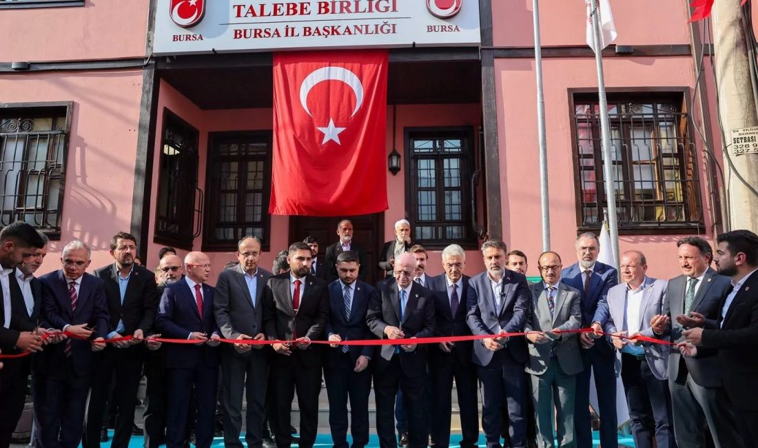 Bursa Büyükşehir Belediye Başkan Vekili Şahin Biba, Millî Türk Talebe