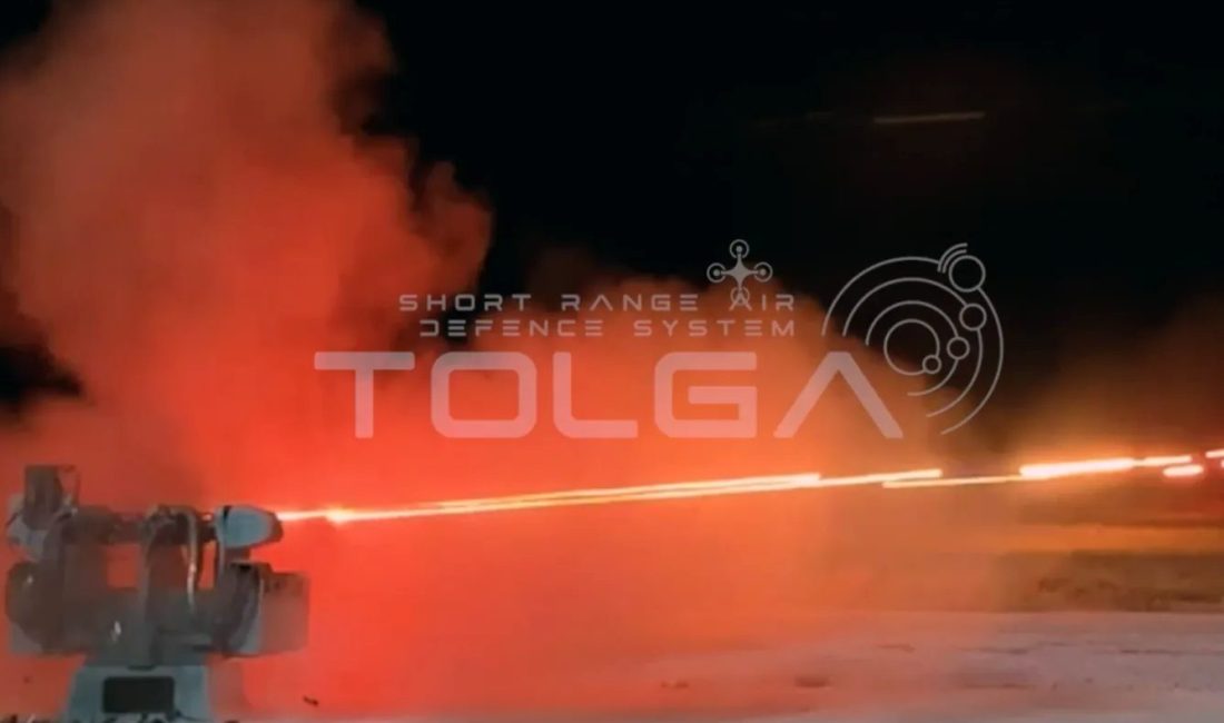 MKE TOLGA’nın çift namlulu sistemi Ateş Serbest 2026’da hedef dronu
