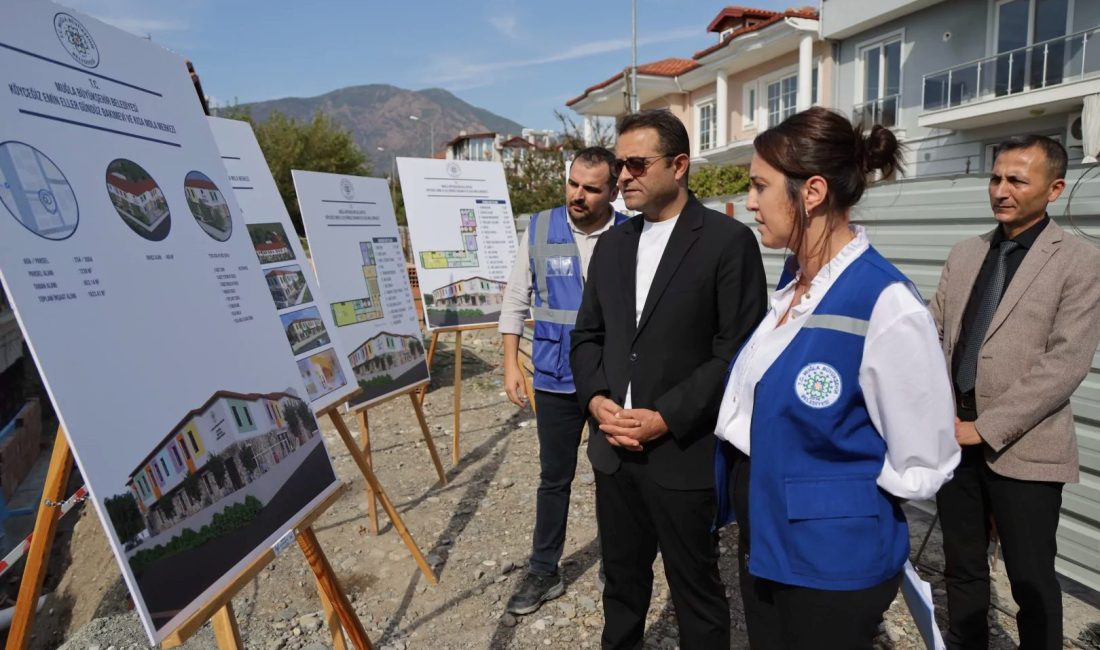 Muğla Büyükşehir Belediyesi Genel Sekreteri Tayfun Yılmaz, Köyceğiz ilçesinde devam