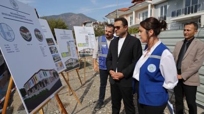 Muğla Büyükşehir Belediyesi Genel Sekreteri Tayfun Yılmaz, Köyceğiz ilçesinde devam