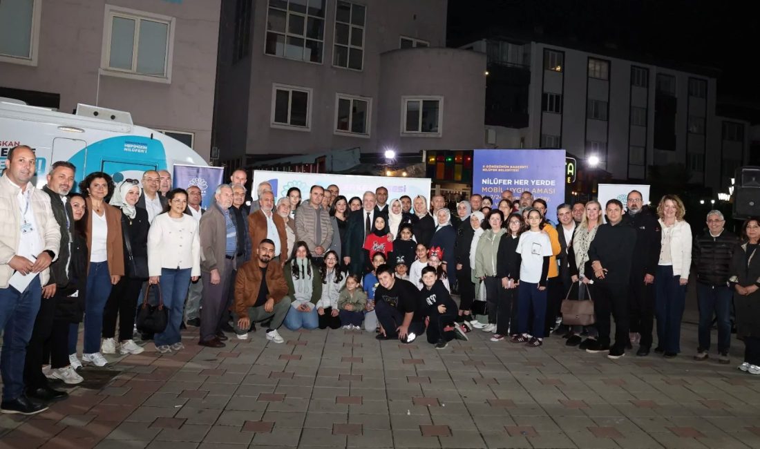 Bursa'nın Nilüfer ilçesinde “Şadi Başkan’la Akşam Çayı” buluşmalarının son durağı