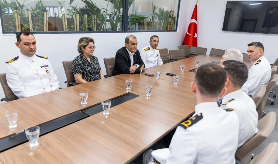 İzmir Körfezi’nde gerçekleştirilecek NUSRET-2026 Davet Tatbikatı öncesinde Mayın Filosu Komutanı