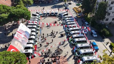  Ordu Büyükşehir Belediyesi tarafından Ünye ilçesinde şehir içi toplu taşıma