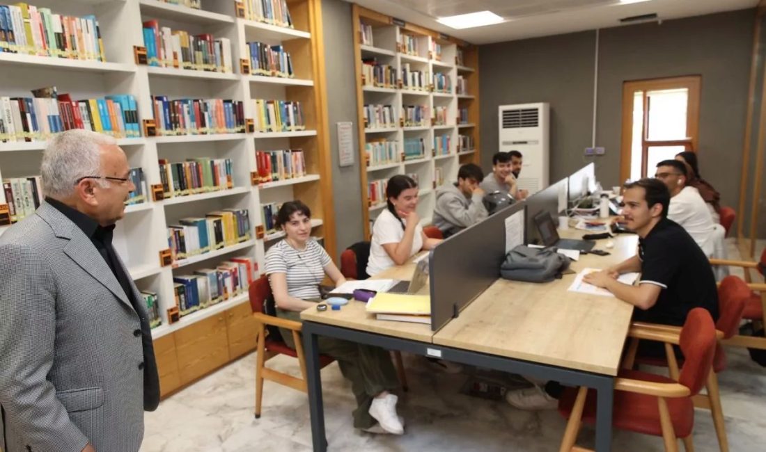Ordu Büyükşehir Belediyesi tarafından hizmete sunulan Kirazlimanı Gençlik Kütüphanesi ile