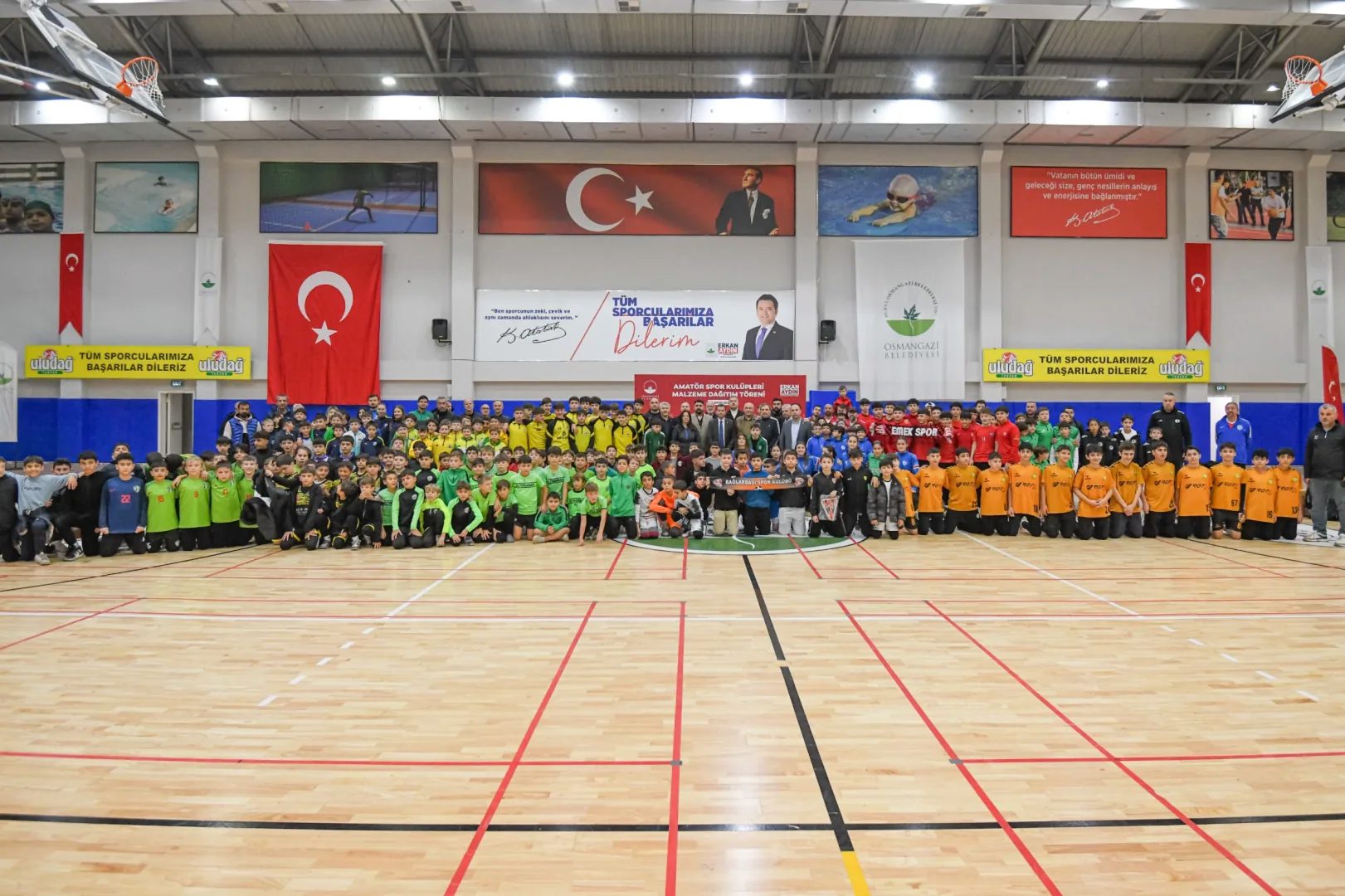 Sağlıklı nesillerin yetişmesi amacıyla spora ve sporcuya yönelik desteklerini yoğun