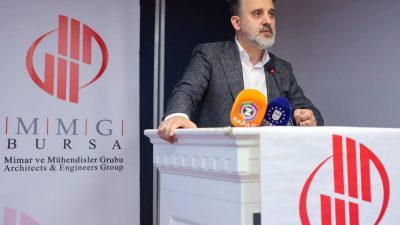 Bursa Büyükşehir Belediye Başkan Vekili Şahin Biba, Mimar ve Mühendisler