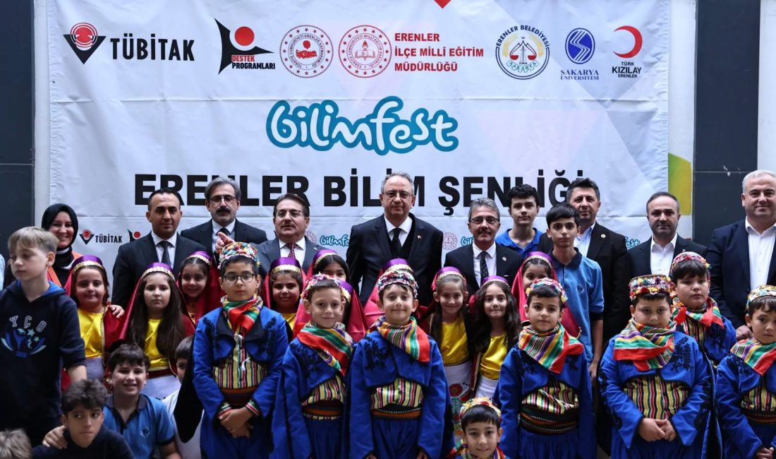 TÜBİTAK 4007 kapsamında düzenlenen Erenler Bilim Şenliği, öğrencileri bilim, teknoloji