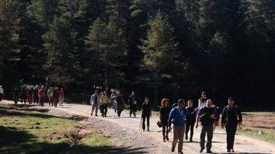 Sakarya Büyükşehir Belediyesi tarafından düzenlenen Sonbahar Doğa Yürüyüşleri, Pamukova’da yer