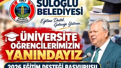 Edirne'de Süloğlu Belediye Başkanı Mehmet Ormankıran, gençlere ve ihtiyaç sahiplerine