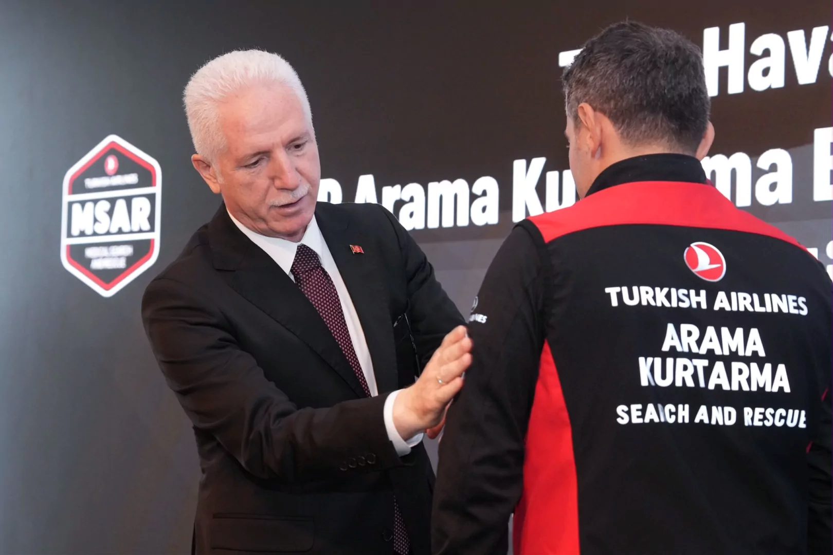 Türk Hava Yolları bünyesinde gönüllülerden oluşturulan 72 kişilik MSAR ekibi,