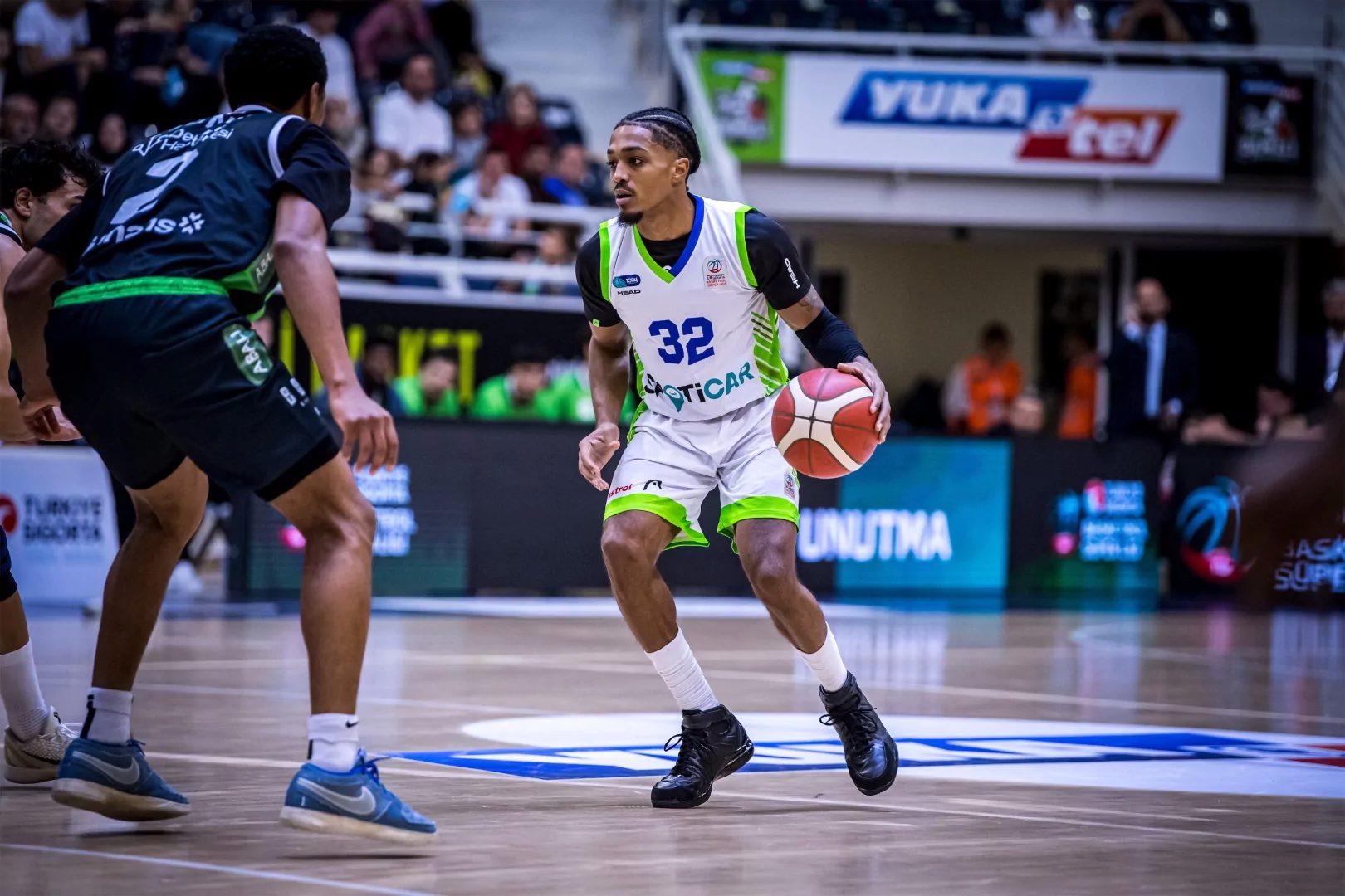Ligin 2. hafta mücadelesinde deplasmanda Yukatel Denizli Basket ile karşı