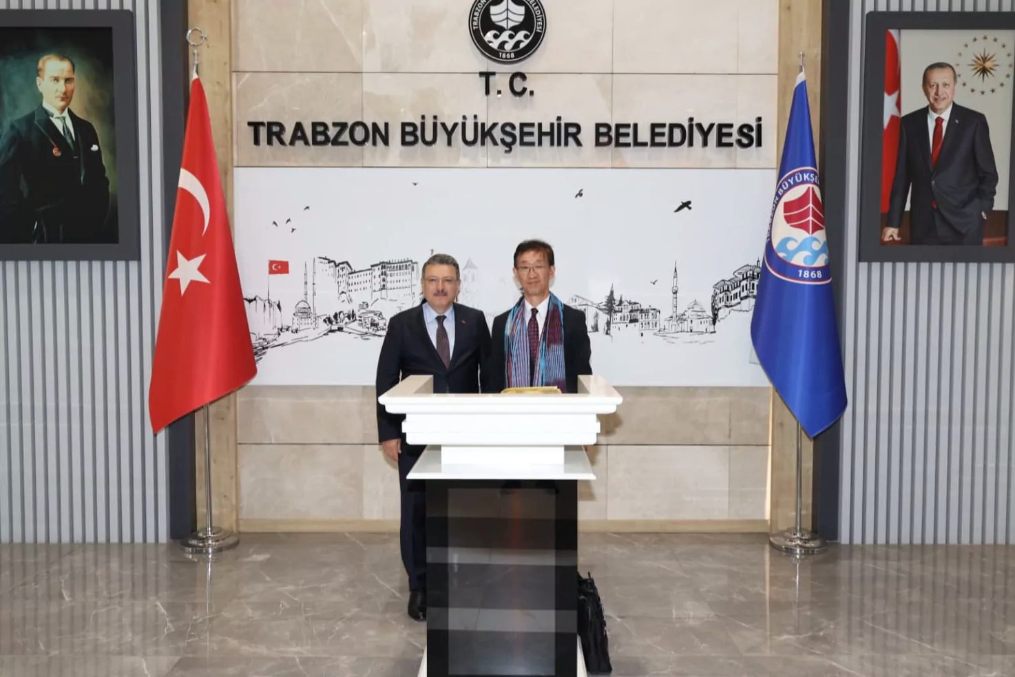 Japonya’nın Ankara Büyükelçisi Tamura Masami, Trabzon Büyükşehir Belediye Başkanı Ahmet