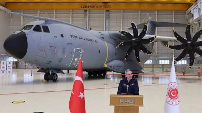 Milli Savunma Bakanlığı, HÜRKUŞ-II’nin kabul faaliyetinin gerçekleştirildiğini, çeşitli yerli silah