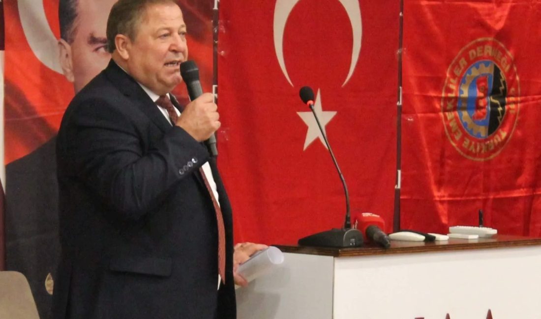 Genel Kurulda güven tazeleyen TÜED Uludağ Şubesi Başkanı Kenan Pars,