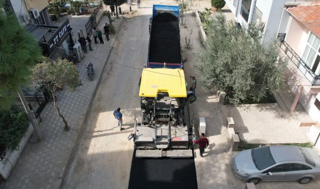 Manisa Büyükşehir Belediyesi, Turgutlu ilçesi Cumhuriyet Mahallesi Türkmen Yolu’nda altyapı,