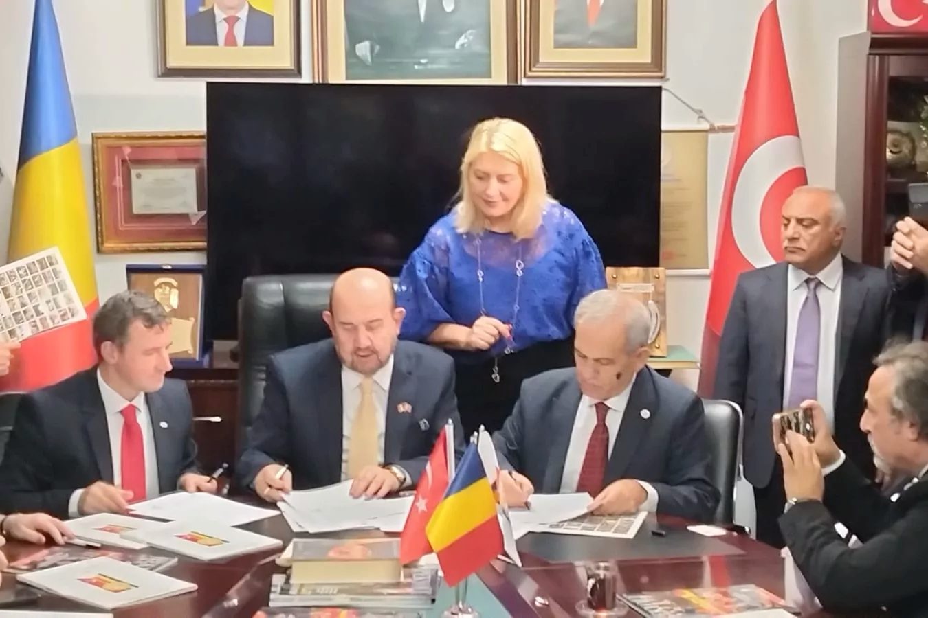 Türkiye Gazeteciler Federasyonu ile Romanya Profesyonel Gazeteciler Birliği arasında mesleki