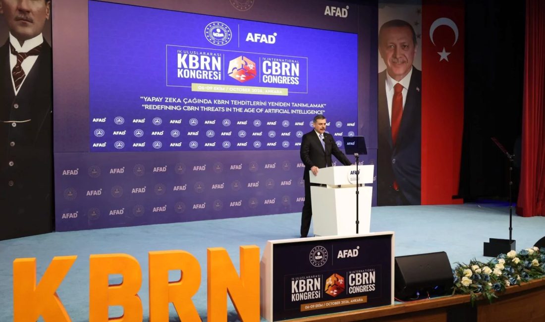 İçişleri Bakanı Mustafa Çiftçi, AFAD koordinasyonunda düzenlenen 4. Uluslararası KBRN