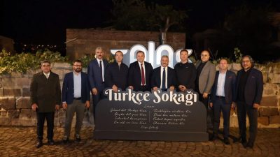 Kayseri’de gerçekleştirilen TÜRKSOY 7. Kıdemli Memurlar Toplantısı kapsamında Talas’a gelen