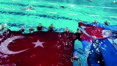 29 Ekim Cumhuriyet Bayramı'nın 103. yıl dönümü, Edirne’nin Uzunköprü ilçesinde