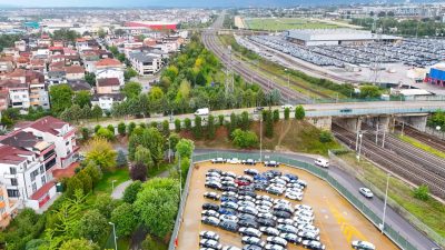Kocaeli Büyükşehir Belediyesi, Kartepe Köseköy’de yaya ve bisiklet ulaşımını kesintisiz