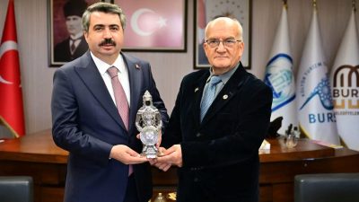Yıldırım Belediye Başkanı Oktay Yılmaz, Bursa Muharip Gaziler Derneği Başkanı