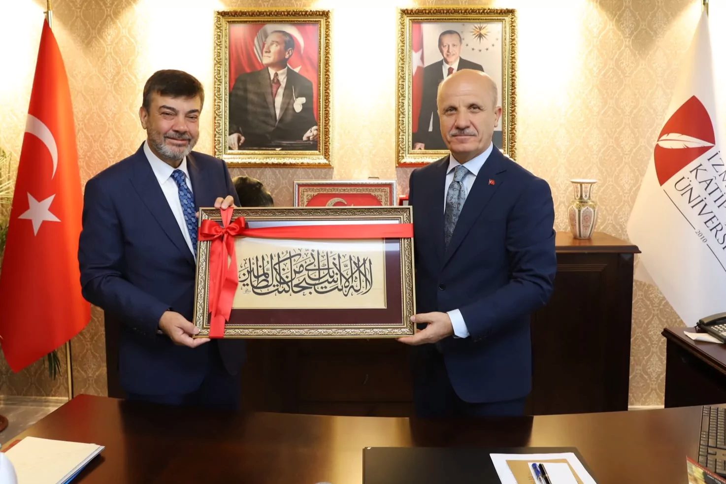 YÖK Başkanı Prof. Dr. Erol Özvar, İzmir Kâtip Çelebi Üniversitesi'ni